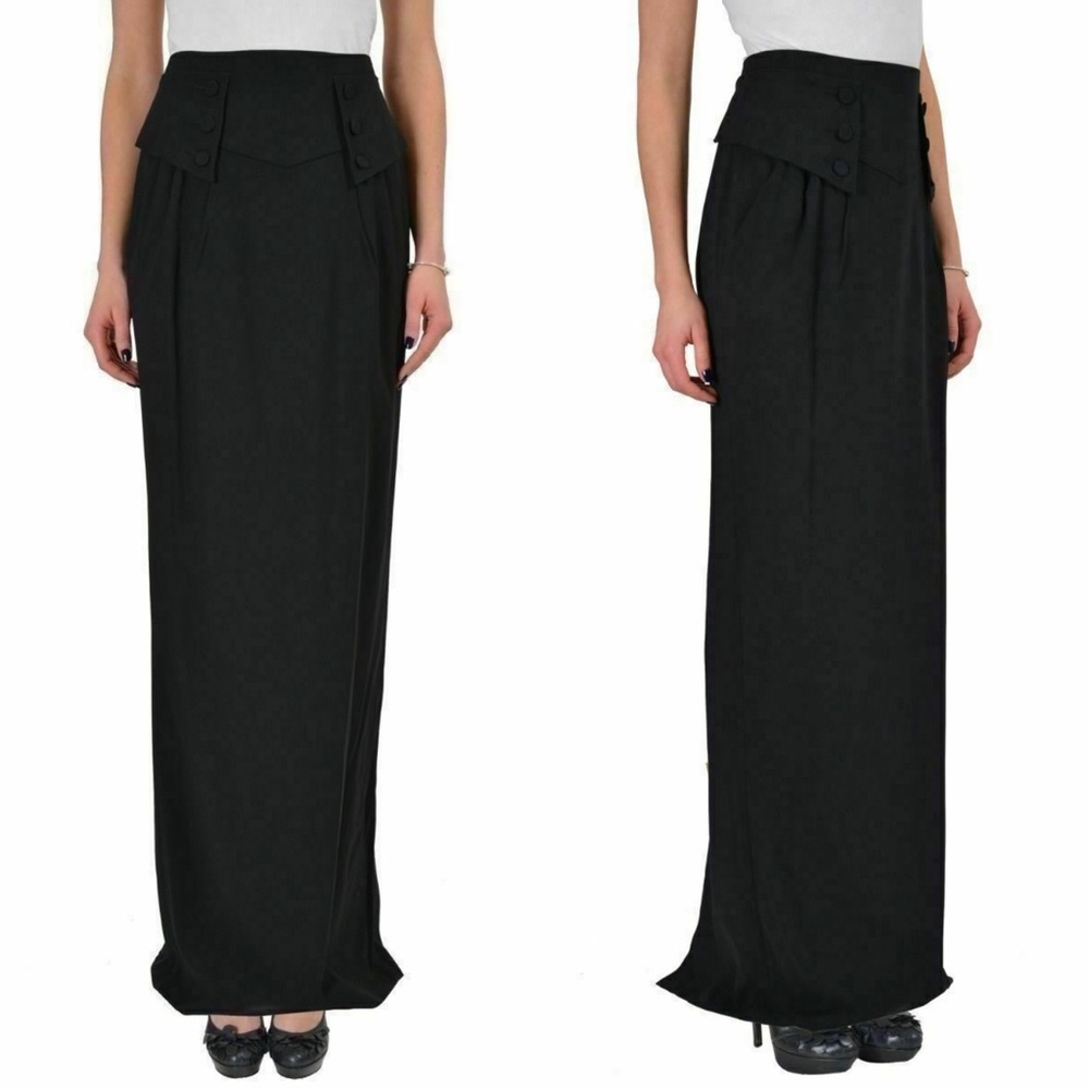 NWT Viktor & Rolf maxi skirt with slit US6/IT42